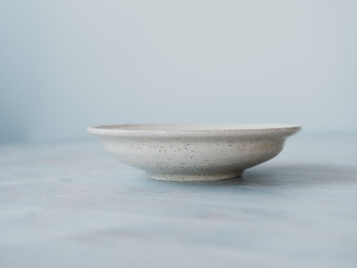 白泥 5寸 リム皿