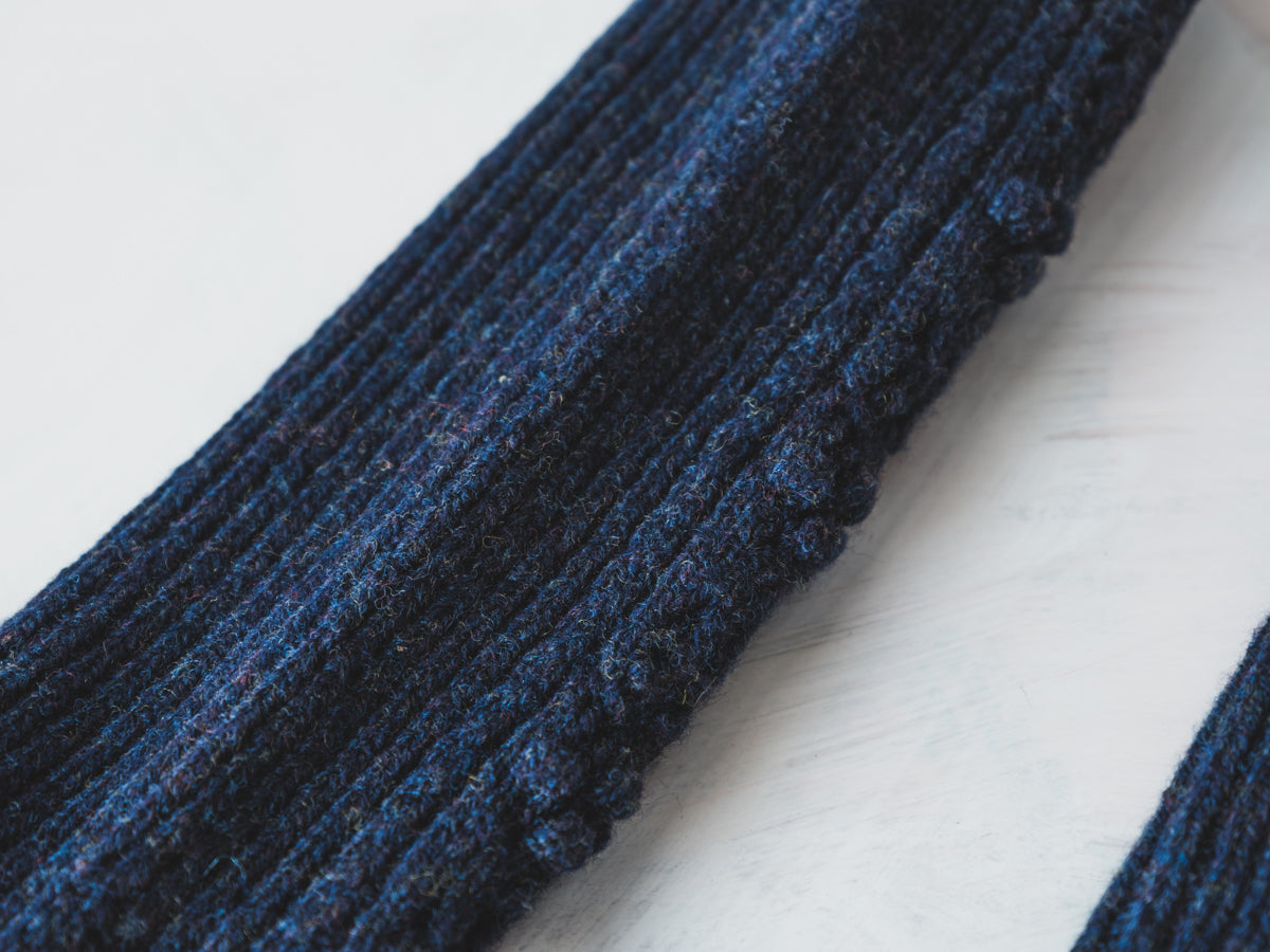 North pole Lamb’s wool socks col.hyacinth
