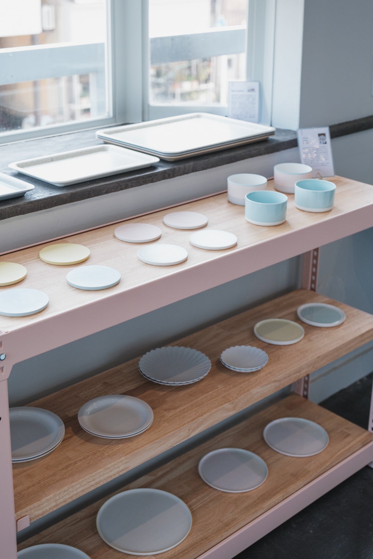 S&B Flat Plate 170 Pink / Gray