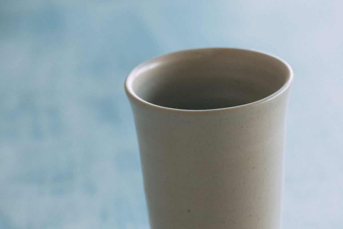 湯呑み(塩窯焼成) Tea cup