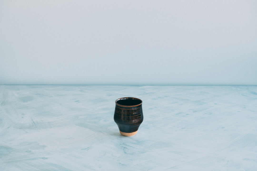 湯呑み(塩窯焼成) Tea cup