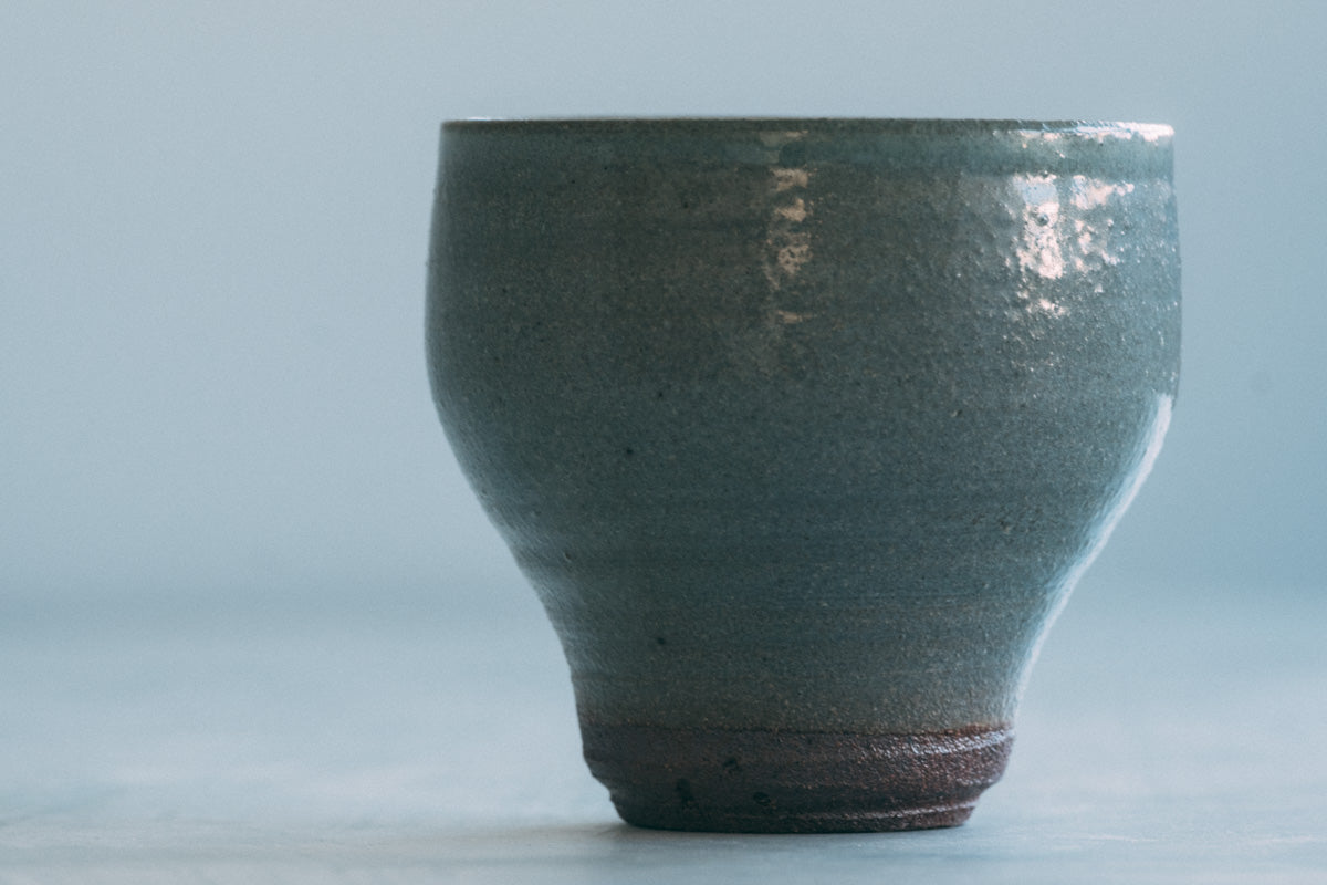 湯呑み(塩窯焼成) Tea cup