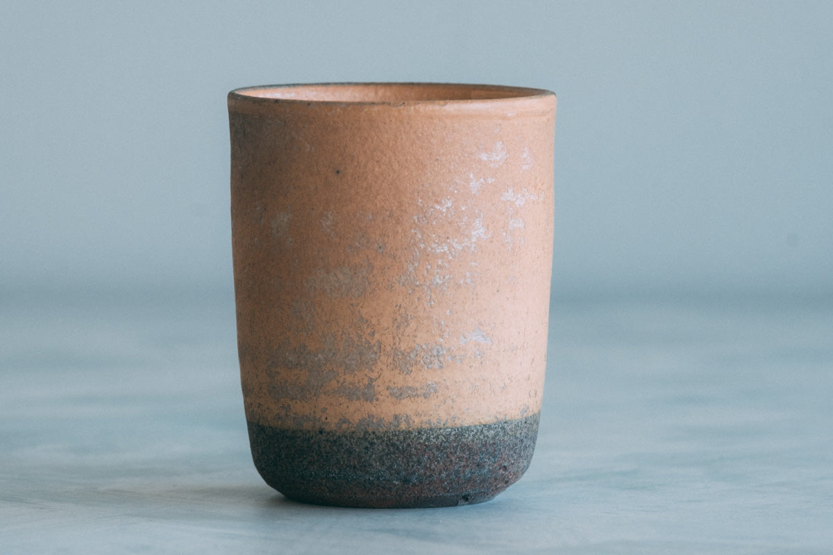 湯呑み(塩窯焼成) Tea cup
