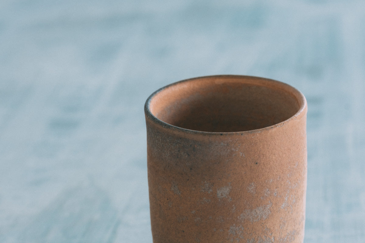湯呑み(塩窯焼成) Tea cup