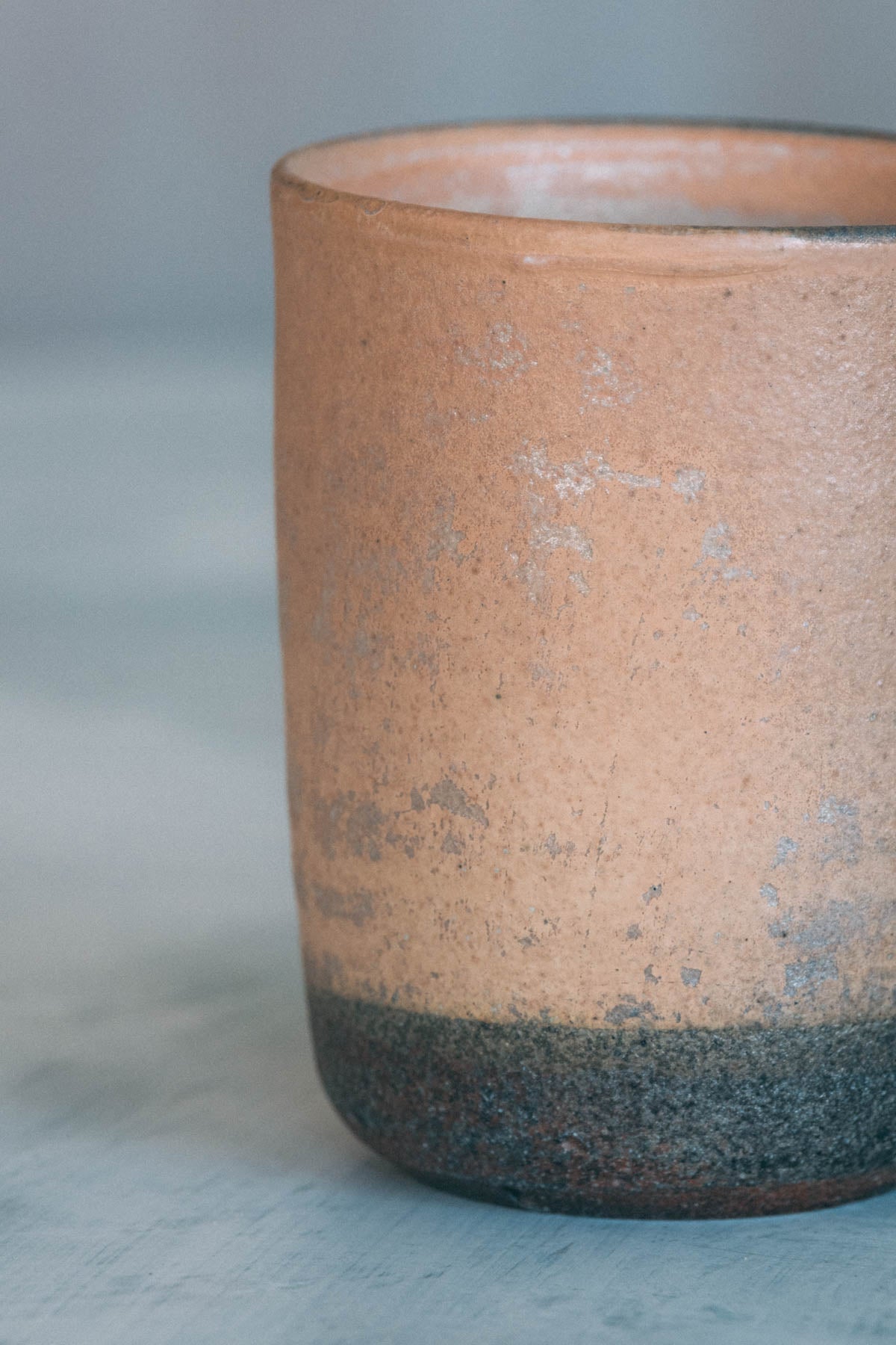 湯呑み(塩窯焼成) Tea cup