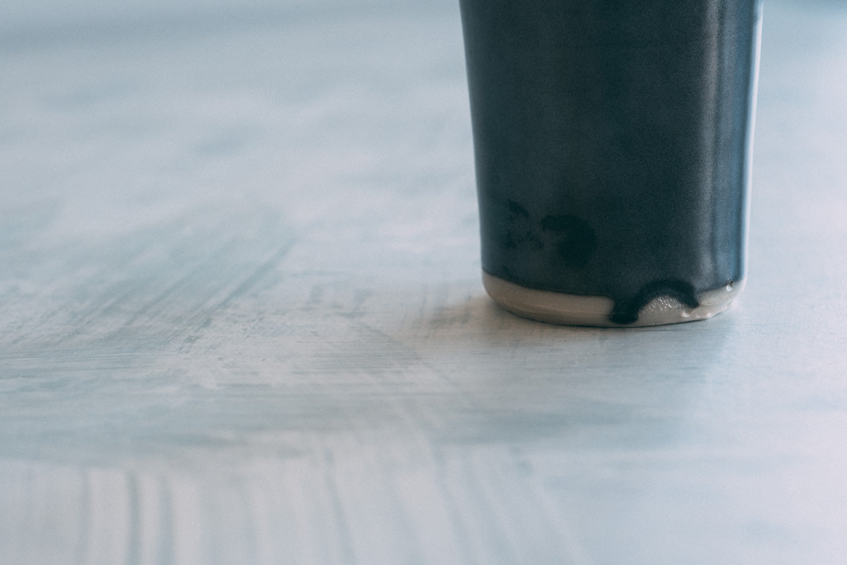 湯呑み(塩窯焼成) Tea cup