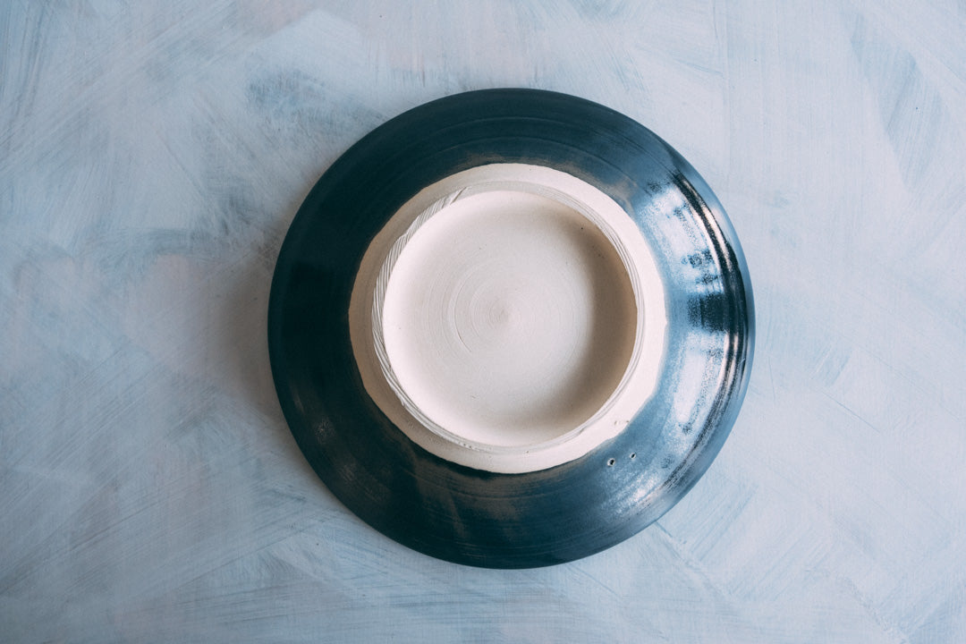 瑠璃釉盛鉢 9" Ruri Serving Bowl