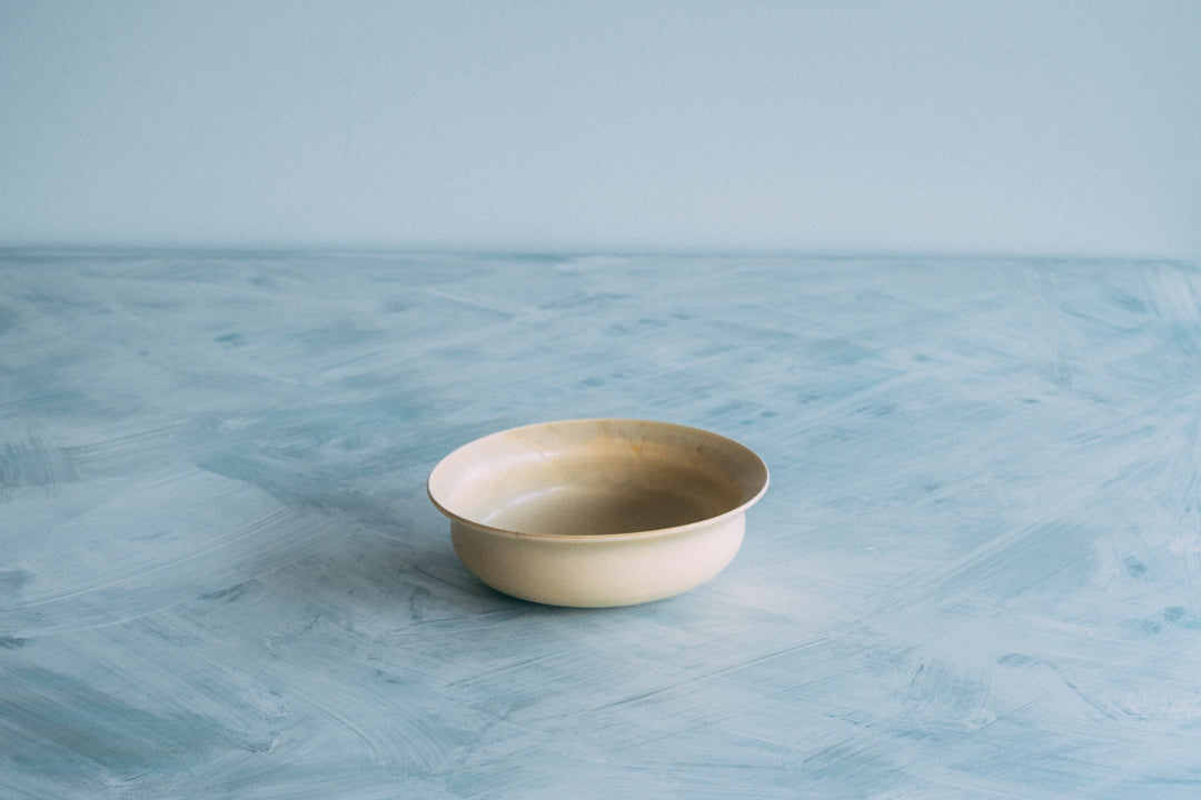 盛鉢(塩窯焼成)Serving bowl
