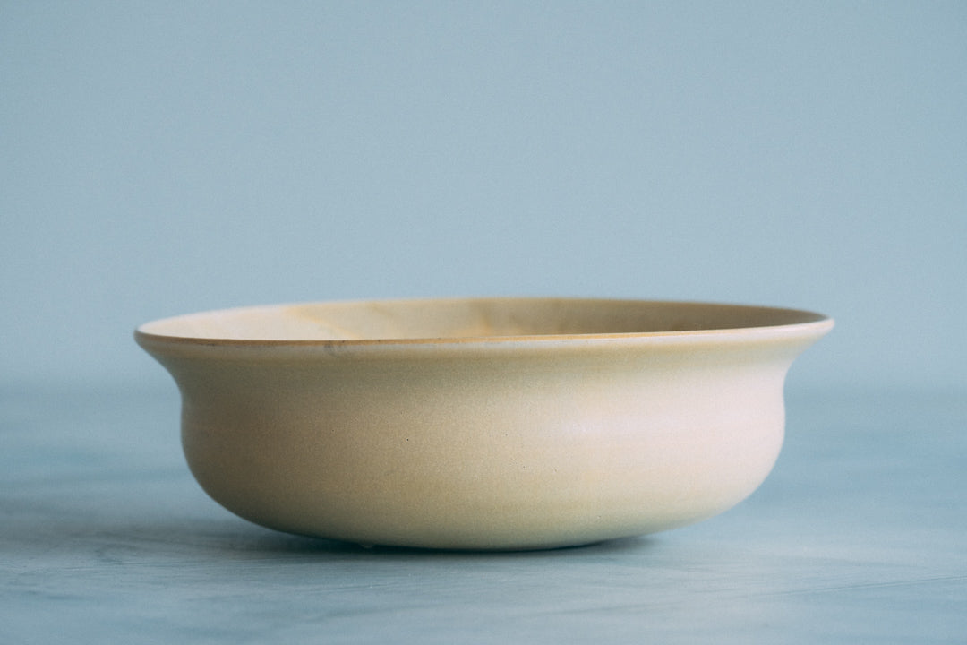 盛鉢(塩窯焼成)Serving bowl