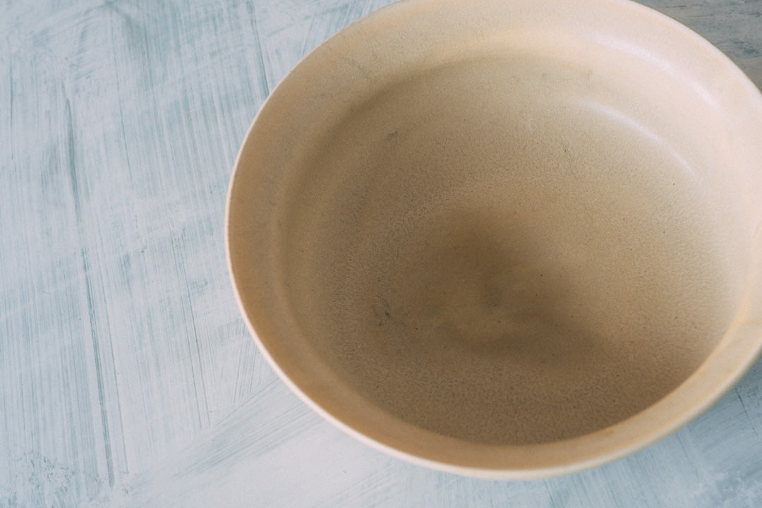 盛鉢(塩窯焼成)Serving bowl