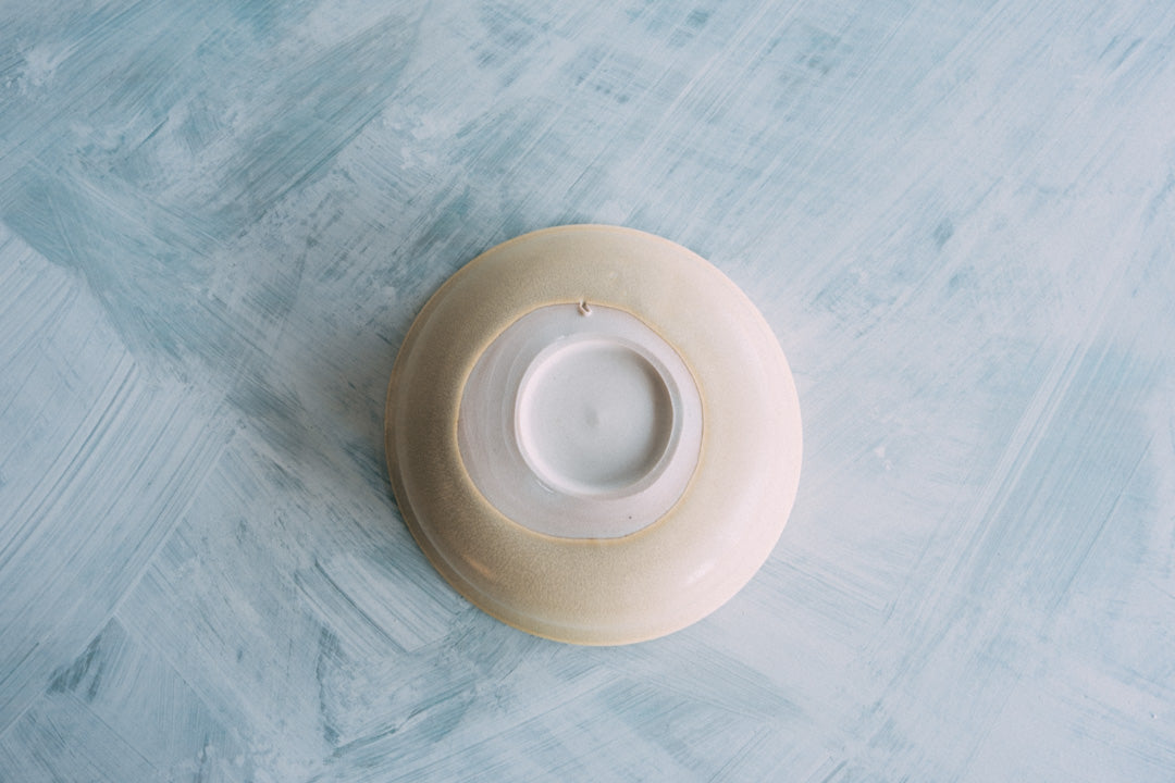盛鉢(塩窯焼成)Serving bowl