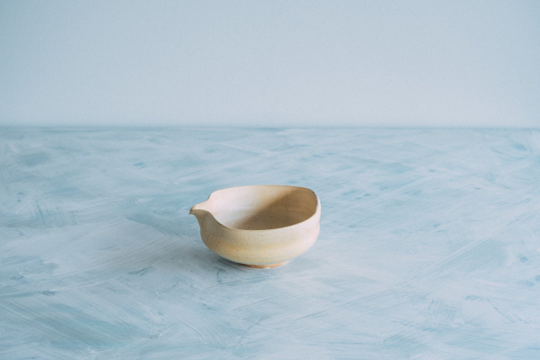 盛鉢(塩窯焼成)Serving bowl