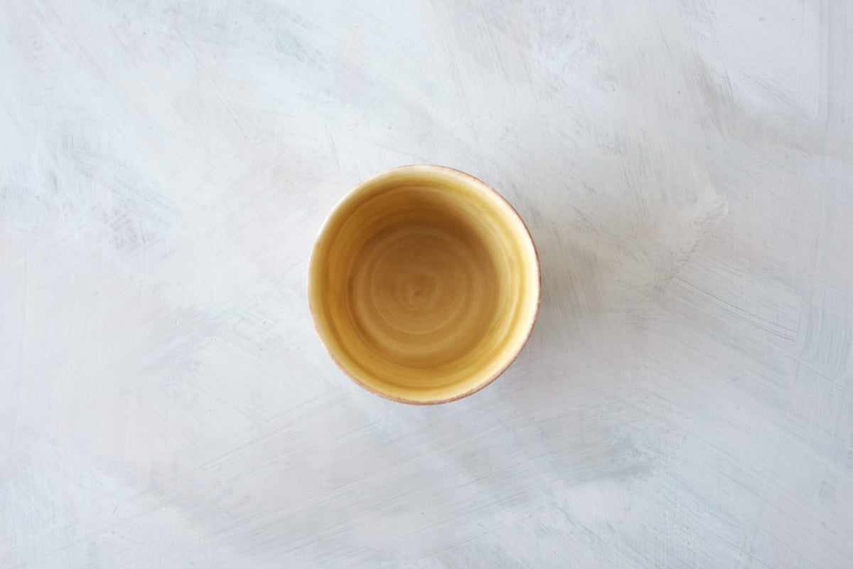 ぐい呑み Honey Yellow