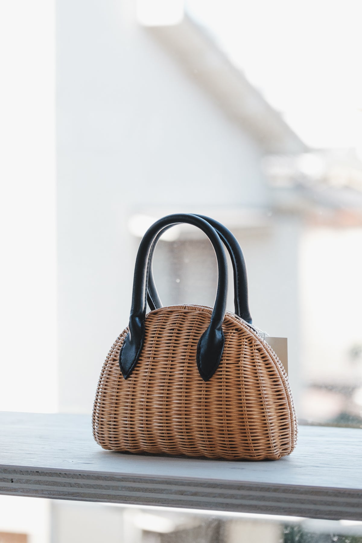 MINI WIKKER BAG