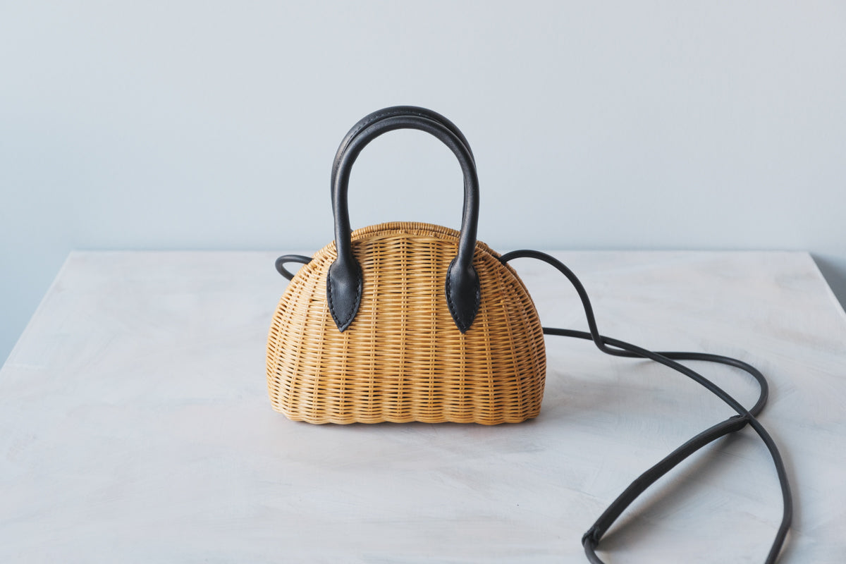 MINI WIKKER BAG