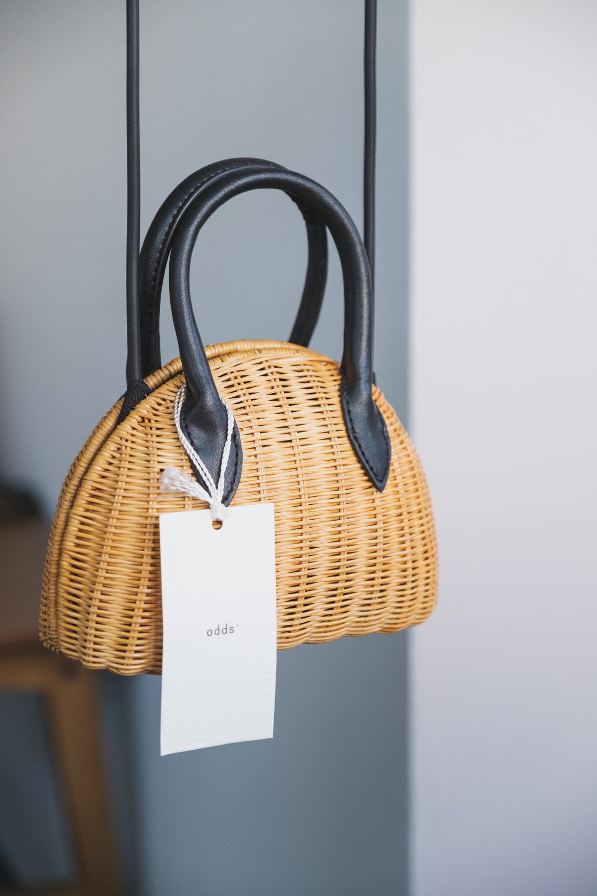 MINI WIKKER BAG