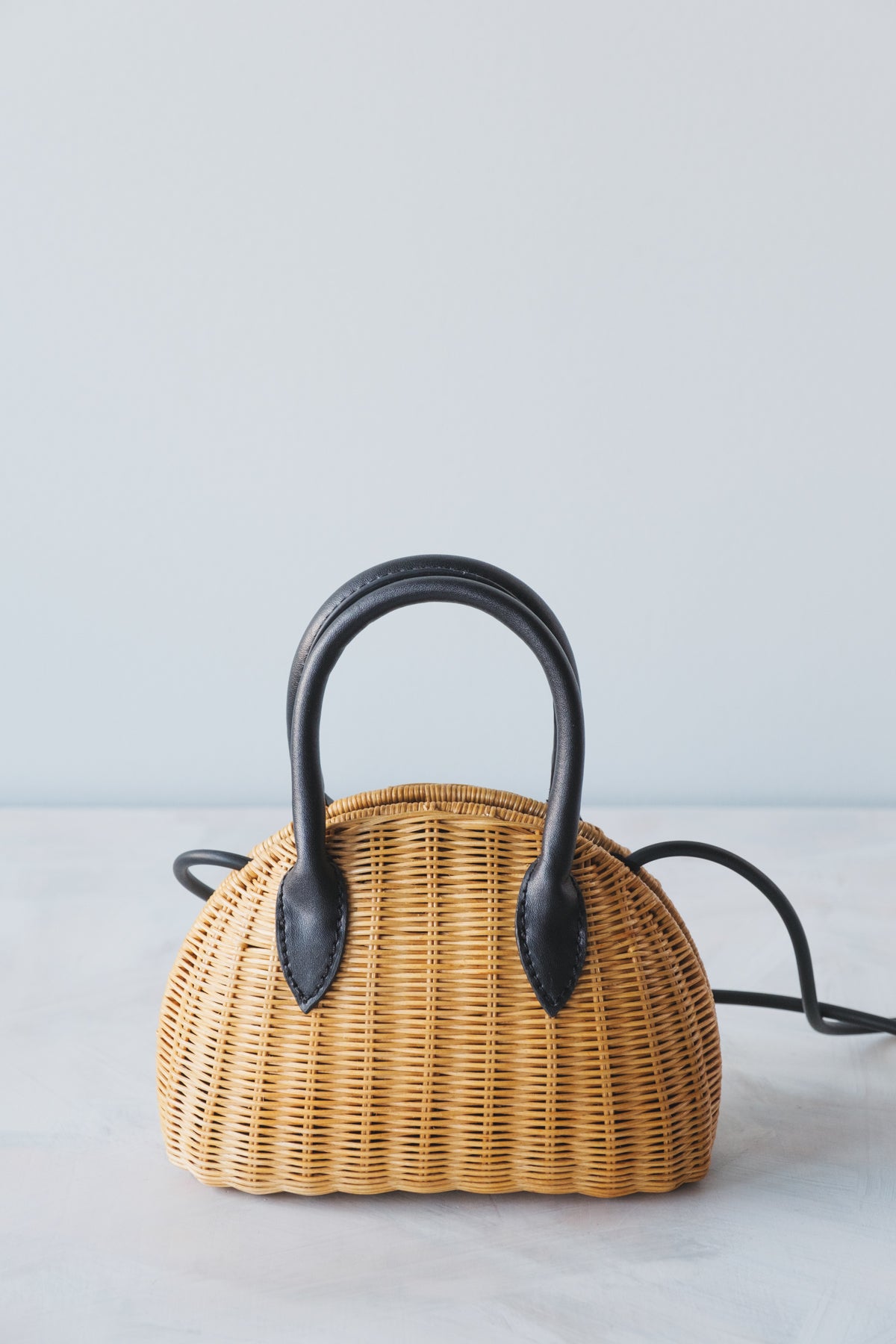 MINI WIKKER BAG