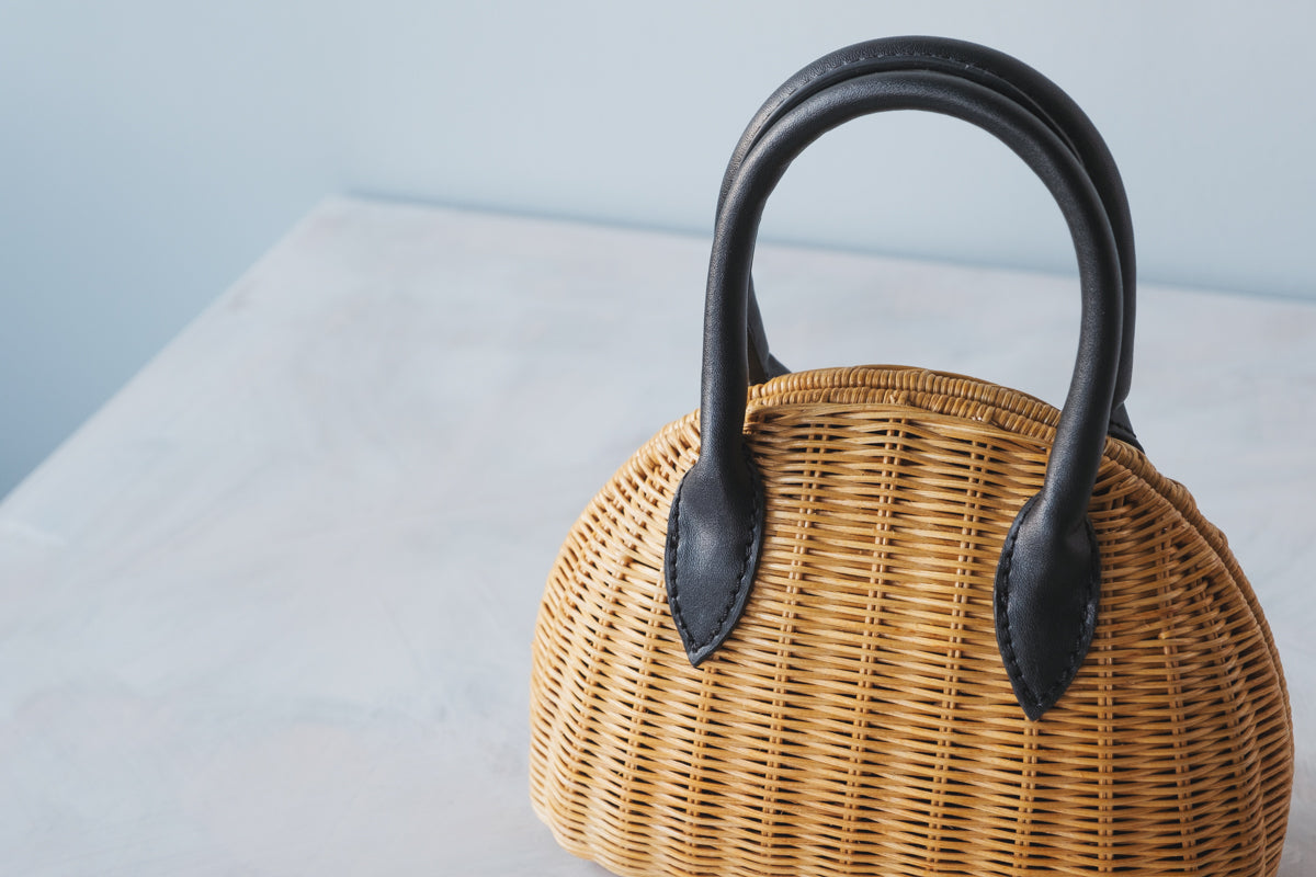 MINI WIKKER BAG