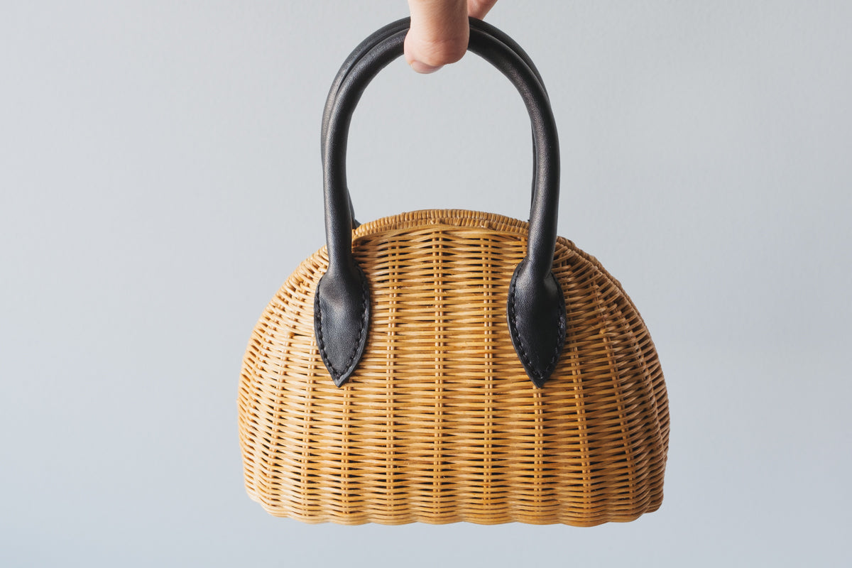 MINI WIKKER BAG