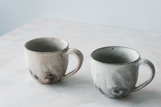 粉引マグカップ