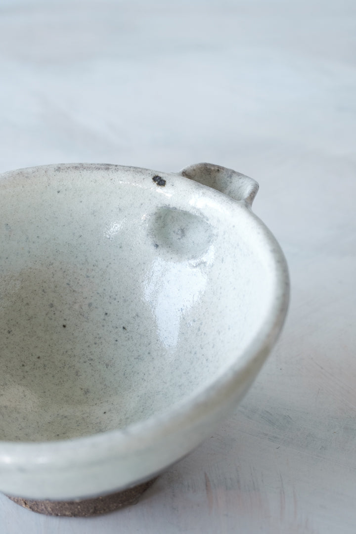 粉引 片口(灯油)