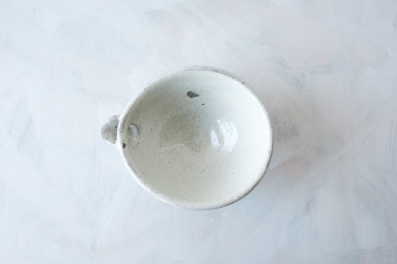 粉引 片口(灯油)