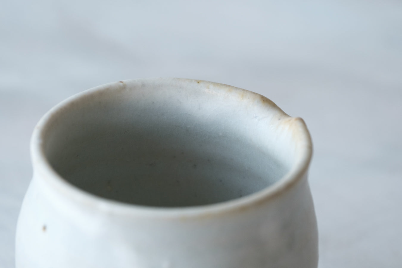 粉引 湯冷し