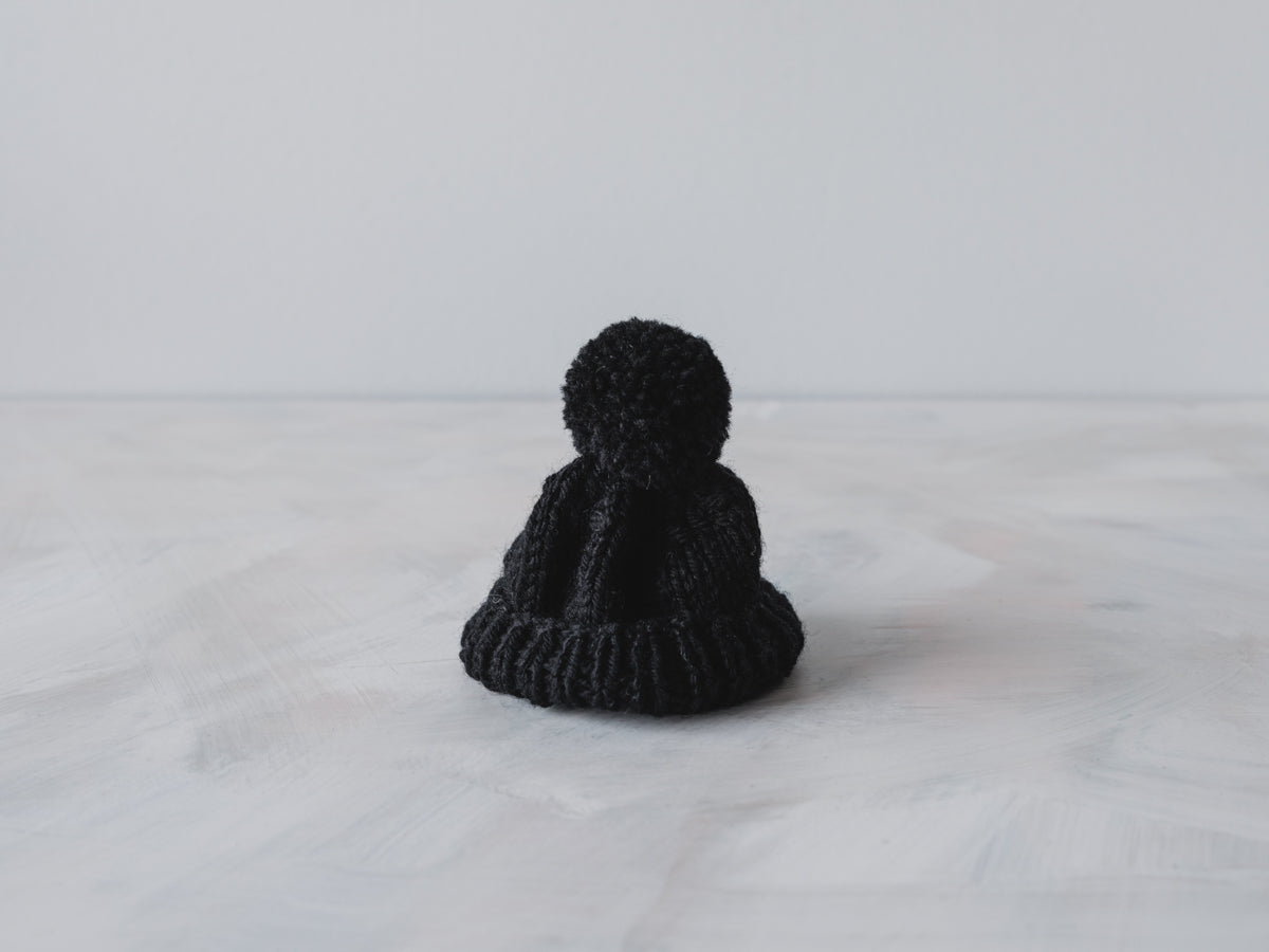 bear minimal knit cap