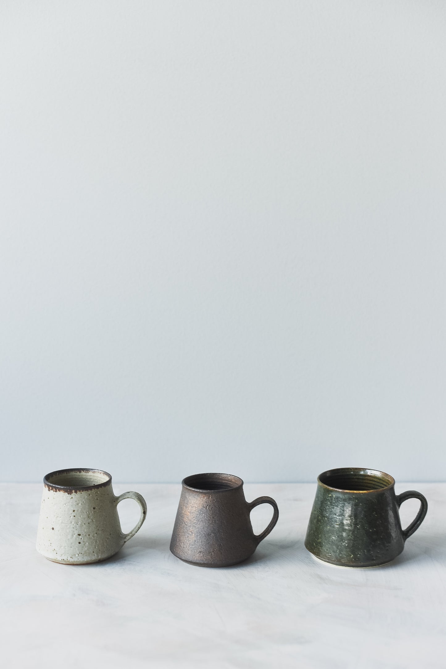 銅彩釉 マグカップ