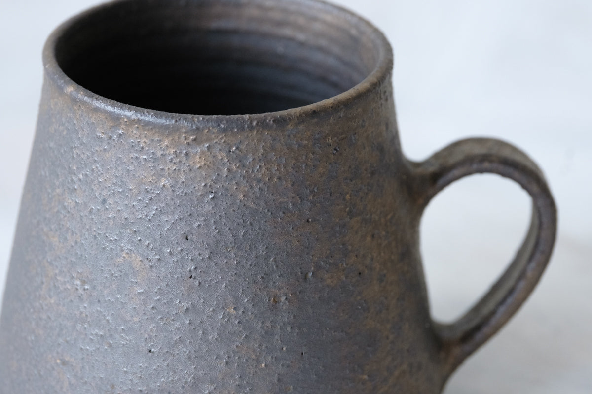 銅彩釉 マグカップ