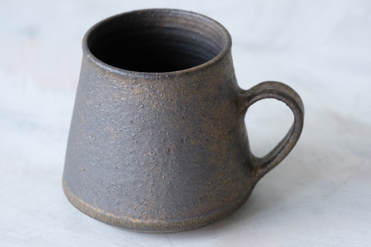 銅彩釉 マグカップ