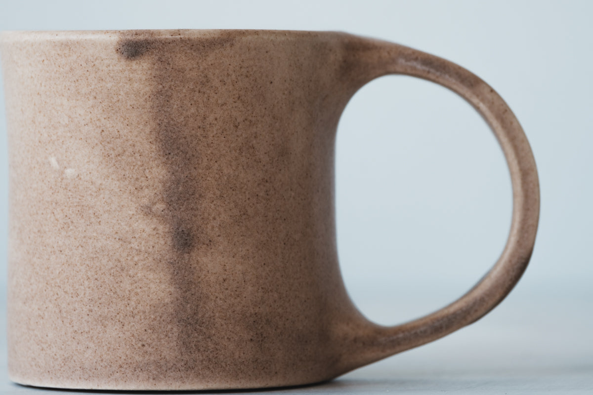 mug brown beige