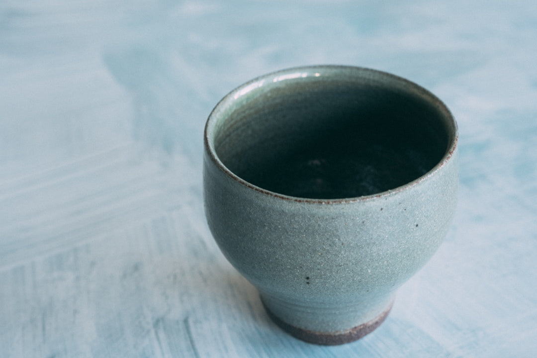 湯呑み（塩窯焼成） Tea cup